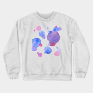 【Pattern】Echeveria Purple Pearl -rustic or washed finish Crewneck Sweatshirt